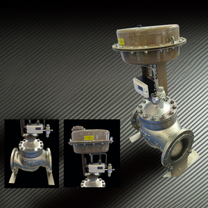 DN200 PN16 8 inç CF8 A351 Class150 paslanmaz çelik 304 pnömatik diyafram ayar vanası OEM gaz kontrolü için özelleştirilebilir - Product Image 1