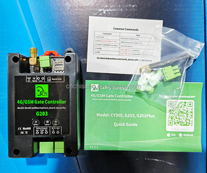 Прямая поставка с завода, 2G/4G G203, контроллер дистанционного доступа GSM, переключатель реле для открывания ворот 999 пользователей, контроллер затвора - Product Image 4