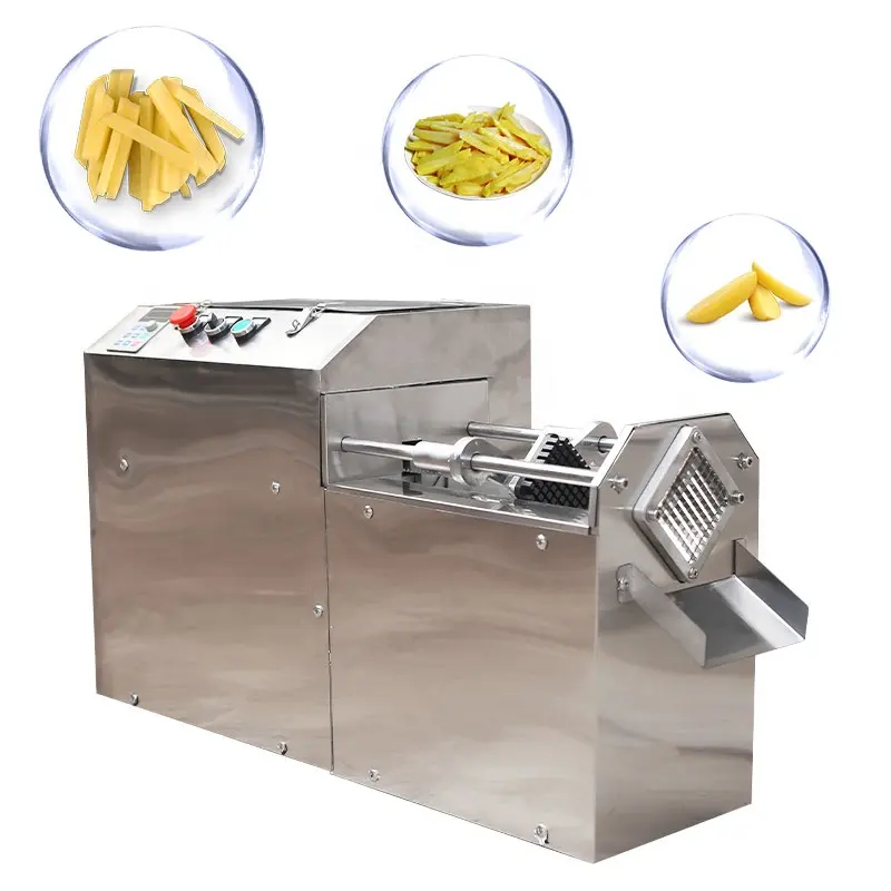 Couper des coins de pommes de terre machine de pommes de terre cutter français frites machine de découpe de pommes de terre puces bâtons de coupe machine