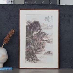 マウント絵画のためのほぞ穴とテノン付き40*40cm手作り伝統的な木のフレームワーク