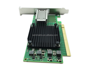 MCX516A-CDAT 100GbE çift bağlantı QSFP28 PCIe Gen 4.0 X16 ConnectX-5 Ex EN ağ arabirim kartı kablosuz adaptör/WiFi arayüzü - Product Image 5