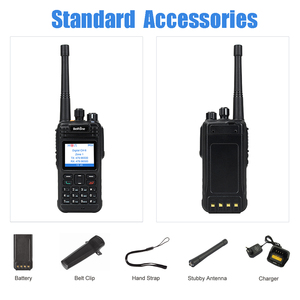 Transmisor de Radio cifrado de comunicación segura, función Sos, walkie Talkie portátil con pantalla - Product Image 6