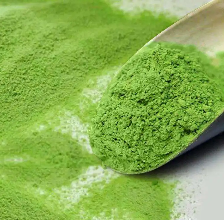 Venta al por mayor hoja de jade té Matcha orgánico certificado té verde Matcha orgánico en polvo