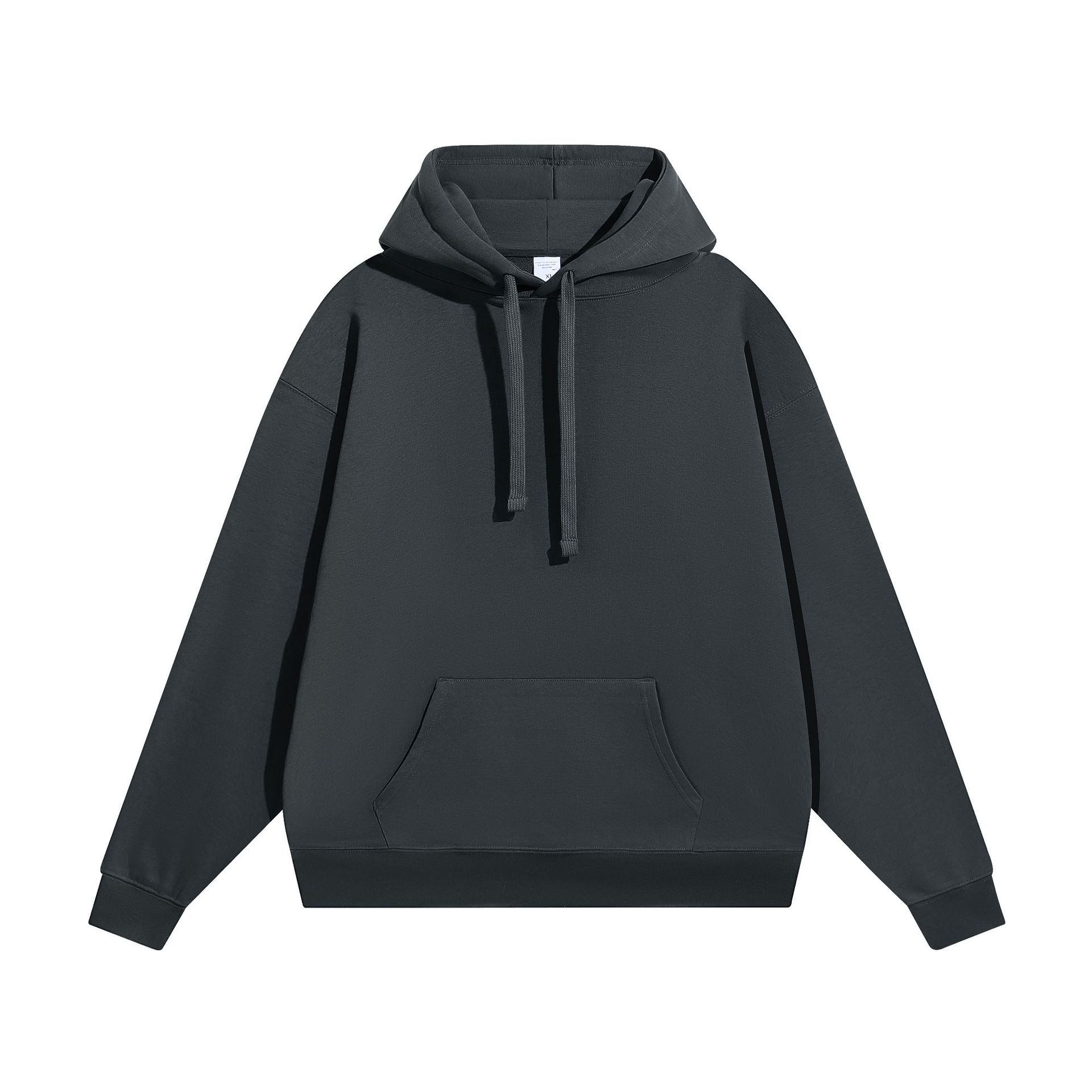 À capuche-gris foncé