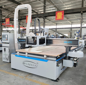 路由器cnc 1325 2060 atc木材cnc路由器1300毫米x 2500毫米木工cnc嵌套表出售 - Product Image 3
