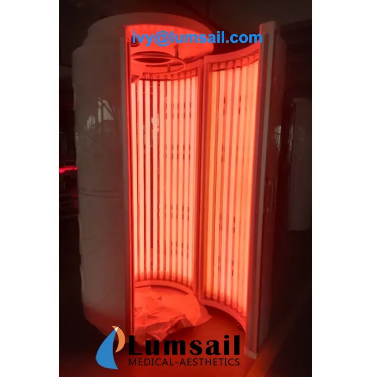 Collagen Beds Red Light Therapy Bed Solarium Booth For Anti-Aging Treatments