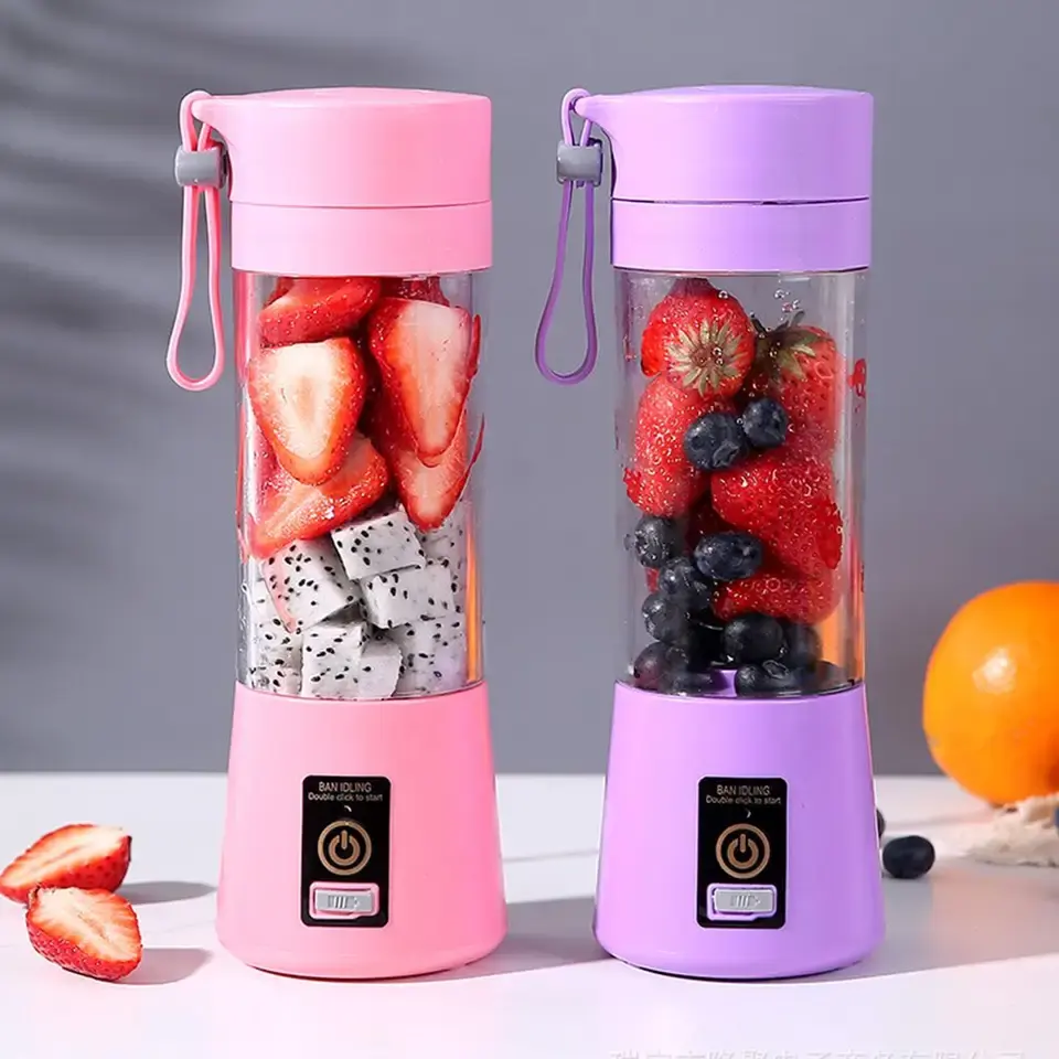 Frullatore portatile professionale a 6 lame per spremiagrumi Portatil Fruit pure Juicer idraulico freddo verdura elettrico Mini frullatore portatile