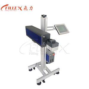 Schnelle Geschwindigkeit Datum Chargen codier maschine Faser Co2 Online Flying Laser Jet Drucker für Glas Plastik flasche - Product Image 1