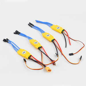 Caldo di vendita 30A regolatore di velocità Brushless motore ESC con connettori motore per aereo RC Quadcopter