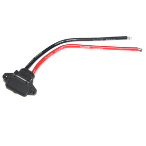 3 Pin erkek Panel montaj C13 fiş soket adaptörü 250V DC/AC 10A güç terminali ile bahar kapak 10AWG tel - Product Image 3