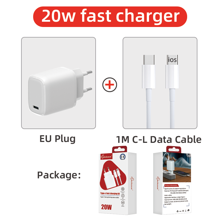 Câble de données 20W EU C-L