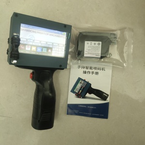 Impresora de inyección de tinta manual, para códigos de barras Qr con fecha de caducidad con impresora ecosolvente, precio de fábrica - Product Image 1
