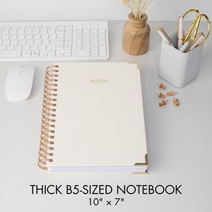 Özel baskı Spiral kağıt not defteri günlük defteri aylık organizatör planlayıcısı dizüstü
