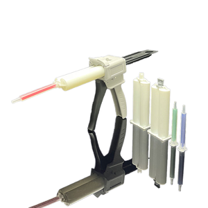 100ml 1:1 kép dùng một lần hai thành phần trắng PP Epoxy keo Cartridge dính <span class=keywords><strong>caulking</strong></span> Súng tiêm đúc chăm sóc xe - Product Image 2