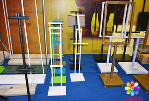 Triển lãm cuộn lên căng thẳng vải biểu ngữ thương mại hiển thị dễ dàng hiển thị thân thiện với môi di chuyển danh mục văn học hiển thị - Product Image 4