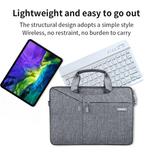BT sottile Desktop Wireless tastiera Mouse Combo Mini interfaccia USB ricaricabile per PC portatile e MacBook stile meccanico - Product Image 3