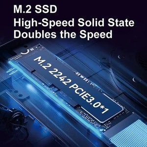 2023 New Design 12 Gen Intel N100 CPU Mini PC With DDR5 16GB Onboard WIFI6 RJ45 2500M <strong>Type</strong> C Power Small <strong>Computer</strong> Mini PC - Product Image 4