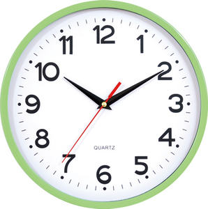 Sự khác biệt màu sắc khung số lớn trẻ em phòng khách treo đồng hồ treo tường hiện đại mặt đơn thạch anh tương tự - Product Image 4