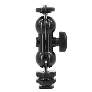 Multi Function Double Ball Head Magic Arm Camera <strong>Mount</strong> Clamp 1/4 Inch Screw Thread Tripod Friction Articulating Arm