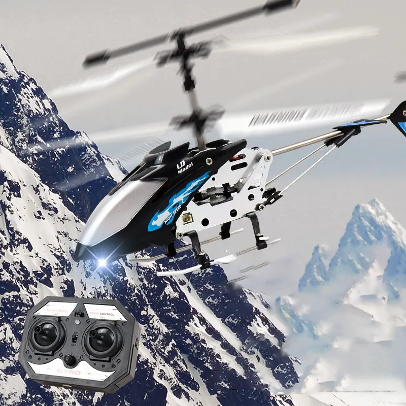 Profesyonel alaşımlı gövde 3.5 kanal rc helikopter üretmektedir oyuncak mini uzaktan kumanda helikopter