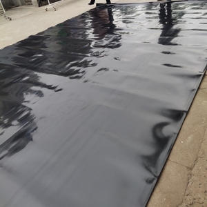 En iyi kalite 0.8mm HDPE geomembran gölet Liner yüzme havuzu rezervuar için balık çiftliği su geçirmez malzeme külot gömlekleri - Product Image 3