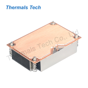 Copper vapor Chamber <strong>Heatsink</strong> with Soldering Fins for <strong>1U</strong> Server Enterprise Computer - Product Image 2