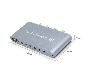 Stok yeterli stok SDI 4X1 HDMI çok görüntüleyici HDMI dört ekran gerçek zamanlı HDMI dikişsiz Switcher ile Multiviewer 1080p HD IR SDI anahtarı - Product Image 1