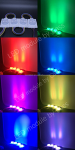 Outdoor RGB modul IP65 12V zurück licht Werbung box hintergrundbeleuchtung einzigen objektiv SMD3636 1,5 W seite licht led-modul RGB - Product Image 6