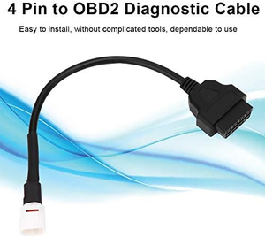 Fahrzeug diagnose tool, 4-poliges OBD2-Fehlercode-Tabellen-Diagnosewerkzeug für Motorrads canner - Product Image 3
