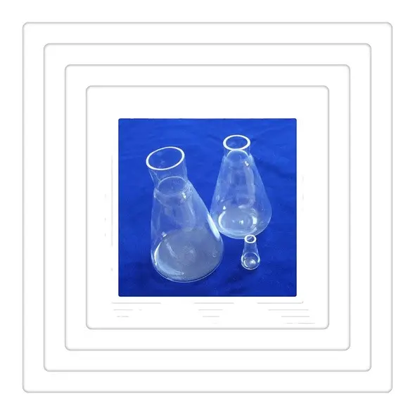 Se utilizó vaso de precipitados graduado de vidrio de cuarzo de 500ml de alta calidad para laboratorio