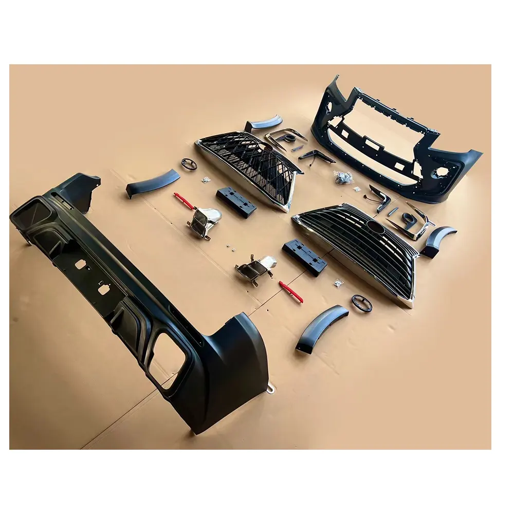 Accessori auto Abs auto aggiornamento paraurti anteriore e posteriore modifica bodykit per Toyota RAV4 2009-2012