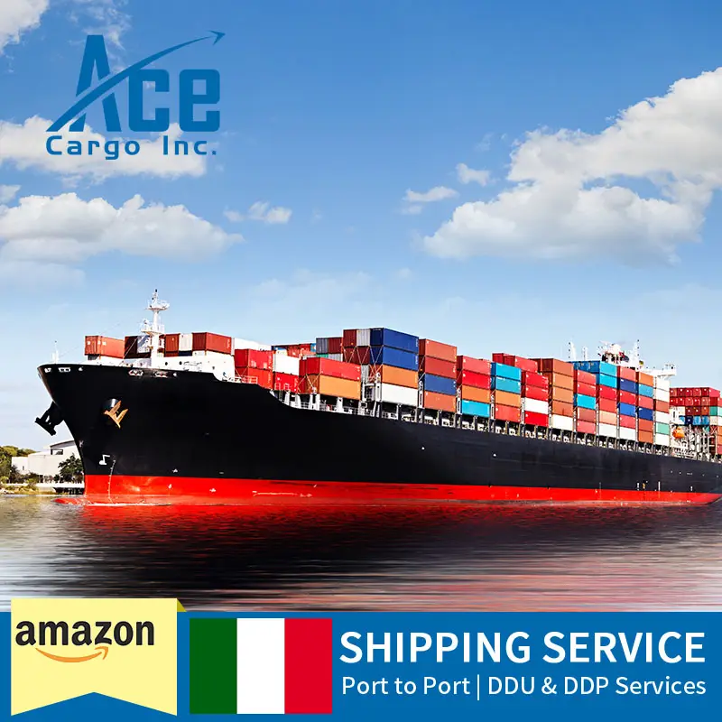 Nave Cargo amazon fba logistica internazionale shenzhen FCL LCL mare spedizioniere in italia