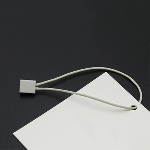 Wholesale Fashion Simple Exquisite Custom <strong>String</strong> <strong>Hang</strong> <strong>Tags</strong> <strong>With</strong> Fabric <strong>String</strong> - Product Image 2