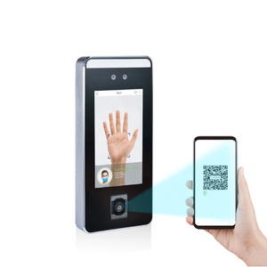 QR-Code Gesichtserkennung Mitarbeiter-Präsenzsystem und Palm-Zugangskontroller Terminal mit TCP/IP WLAN 4G