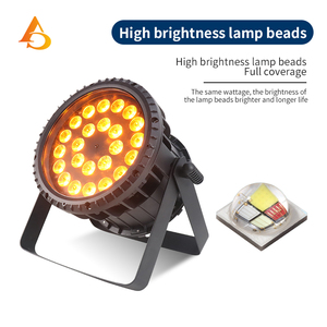 High Quality Rgbwa <strong>Led</strong> Par Light Waterproof <strong>Dmx</strong> <strong>Controlled</strong> 24pcs 18w <strong>Led</strong> Par Uplight - Product Image 3