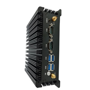Fabbrica industriale scatola I7-7500U per Pc incorporato Computer <span class=keywords><strong>DDR3</strong></span> 6USB WIFI M.2 2LAN 2COM/RS232/485 WIN10 Linux HD/VGA Mini Pc Fanless