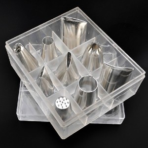 Ckot Pattern Decorating Tool <strong>Suit</strong> 9Head Large Pattern Stainless Steel Mouth of Piping Device Cookie <strong>Baking</strong> Flower Mouth - Product Image 4