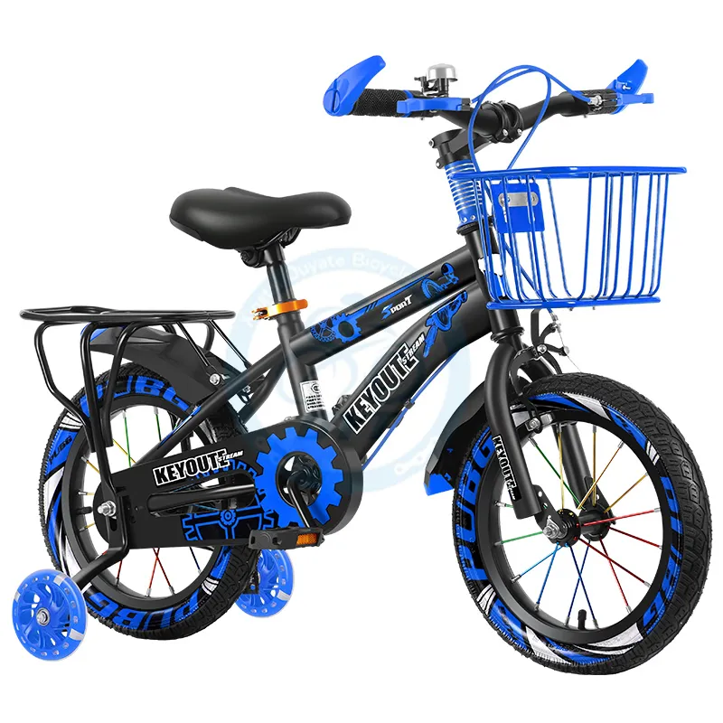 Wholesale Steel/alloy 12 14 16 18 Inch Kid Bicycle For 3-8 Years Old Children Adjustable Seat And Bike Height Kid Bike