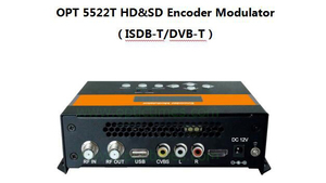 <strong>MPEG2</strong> &amp; <strong>MPEG4</strong> AVC/H.264 HD RF Encoder Modulator ISDB-T/DVB-T Encoder Modulator