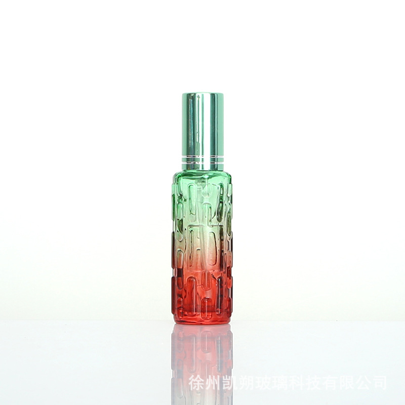 Bouteille de poire baumier rouge et verte