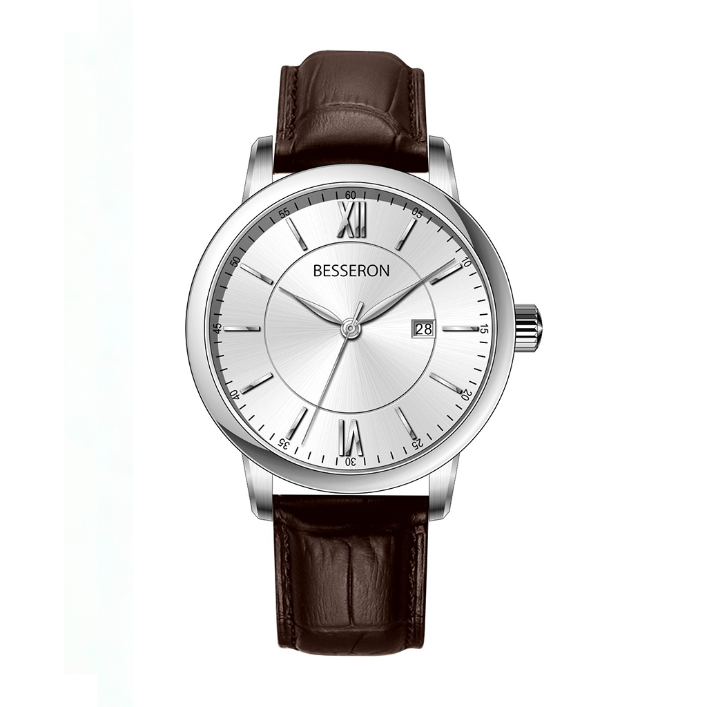 montre en cuir simple 03