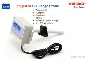 HG803 HAVC RS485 registrador de datos montaje en conducto medidor transmisor de sensor de temperatura y humedad del aire para tuberías de conductos de aire - Product Image 4