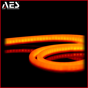 AES Led ยืดหยุ่น DRL Led Strip60cm/85ซม. สีขาวสีเหลืองนำแถบวันเวลาวิ่ง - Product Image 3