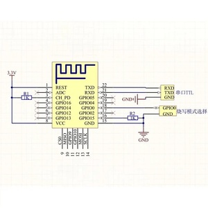 ESP8266 ESP-12S WiFi Serial Module Drahtloser Transceiver Remote Port Netzwerkent wicklung karte NodeMCU Micro Python - Product Image 6