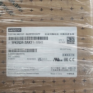 1FK7034-2AK71-1RH1 SIEMENS S120 Synchron motor 20-Bit-Absolut-Encoder 12-Bit-Multiturn - Product Image 2