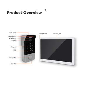 TCP/IP Video Intercom WiFi Timbre Sistema para Villa Home Apartamentos - Product Image 2