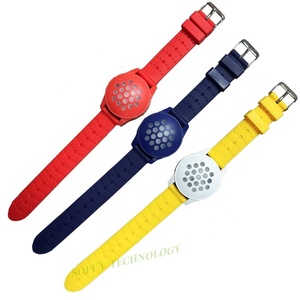 Vibrierende LED Blinklichter Armbänder benutzer definierte Kunststoff DC 5V Aufladung Patent Zeit steuerung Armband einstellbare Timer vibriert - Product Image 3