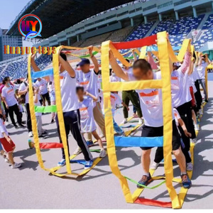 Funny Inflatable Caterpillar Game / PVC Human Wheel Racing Run for <strong>Teambuilding</strong> Work - Product Image 5