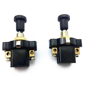 ASW-05 SPST 2PINプッシュプルスイッチ10A/6AシングルポジションユニバーサルパワースイッチON-OFF - Product Image 3