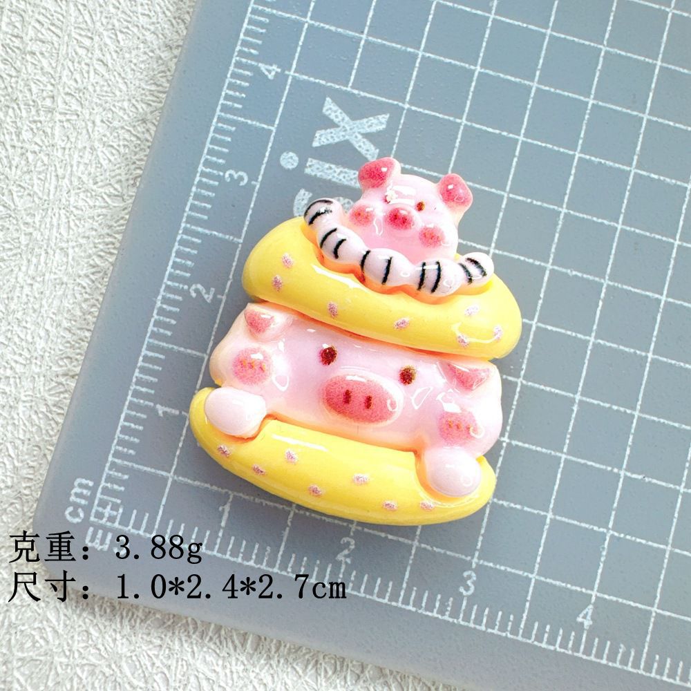 Two pig cakes